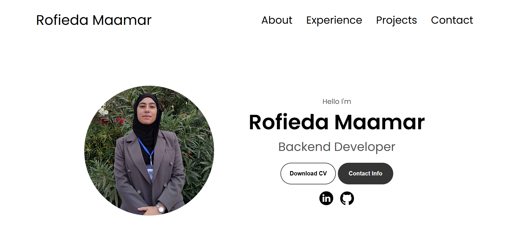 Portfolio project